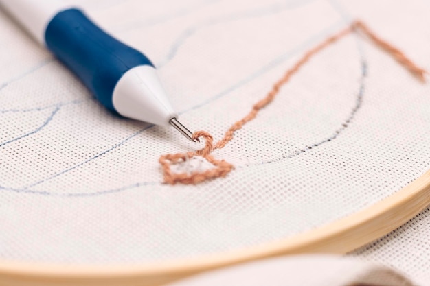 krok po kroku haftowanie